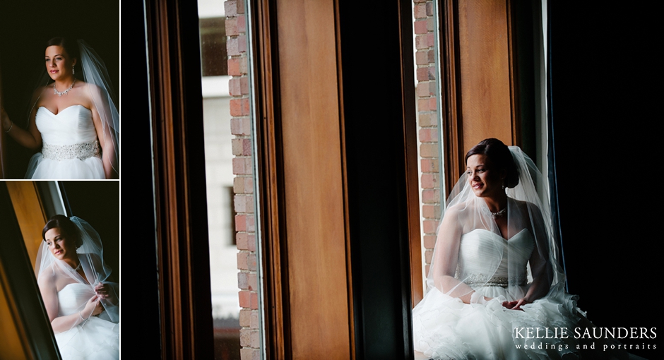 Kellie Saunders Photography, Gem Theatre Bridal portrait, 